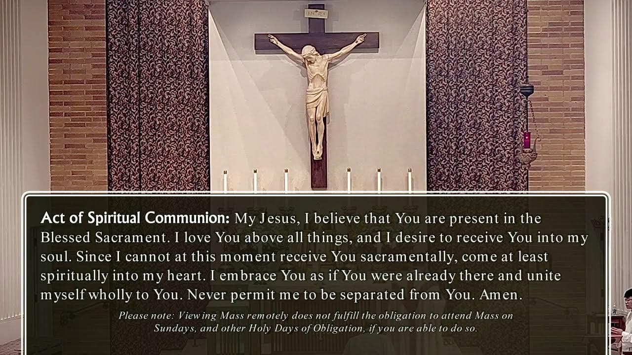 Saturday Mass: Memorial of Saint Norbert
