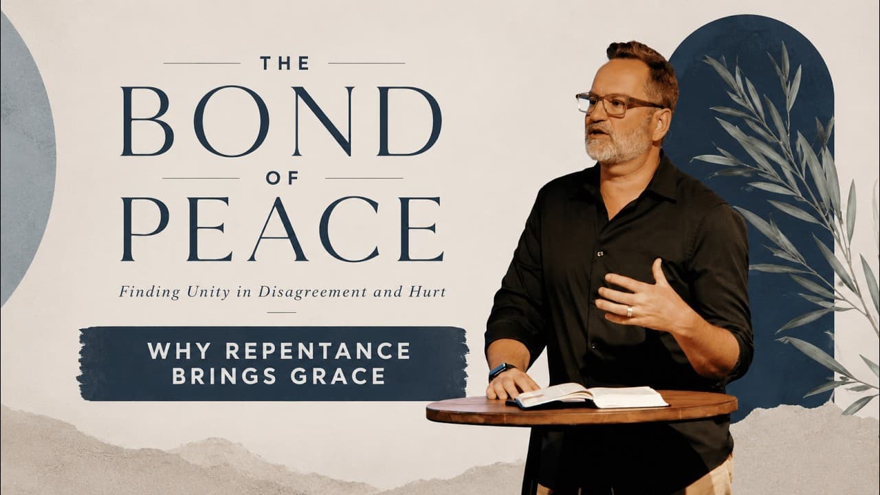 The Bond of Peace: Why Repentance Brings Grace