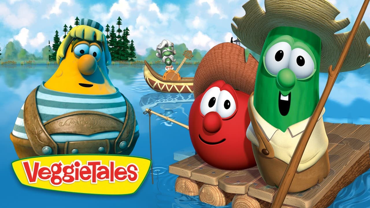 Helping Neighbors in Need 🛶 VeggieTales 👒 Tomato Sawyer And HuckleBerry Larry Big River Rescue