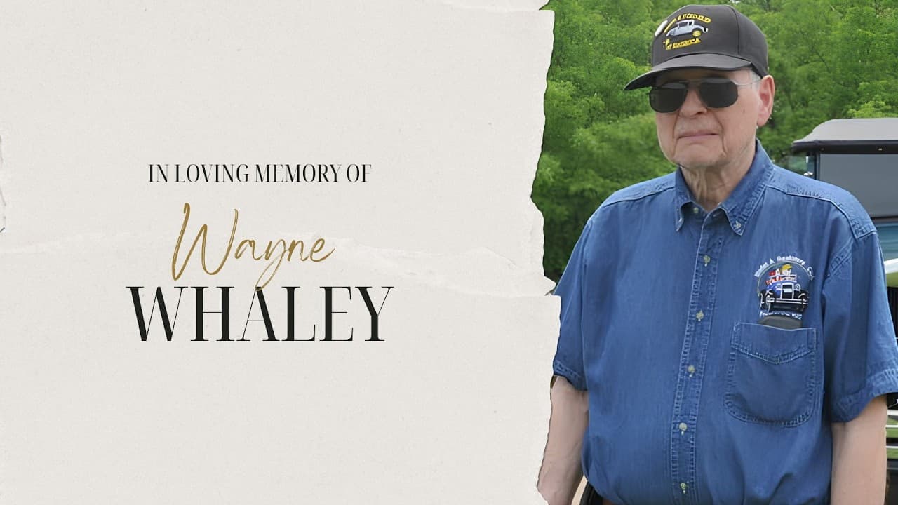 Wayne Whaley Memorial Service