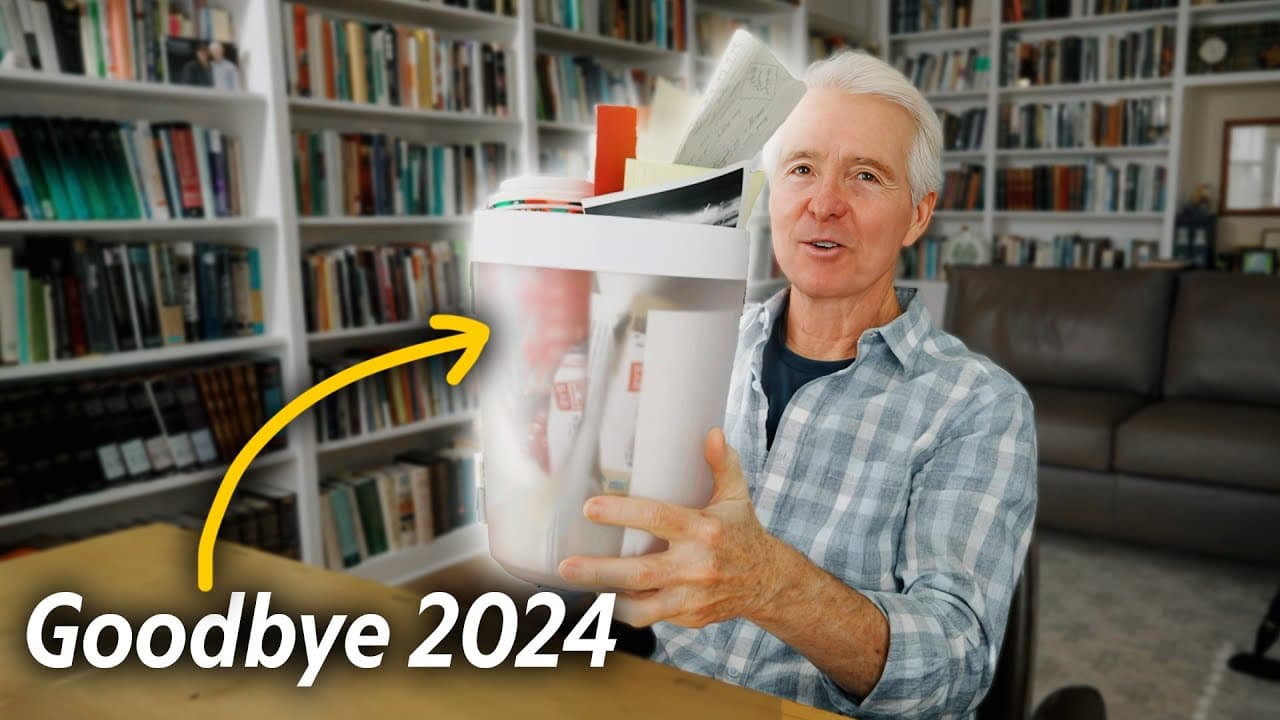 Everything I'm leaving behind in 2024...