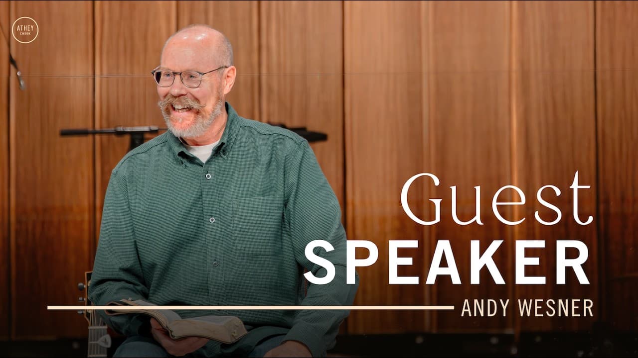 May 16, 2026 | Guest Speaker - Andy Wesner