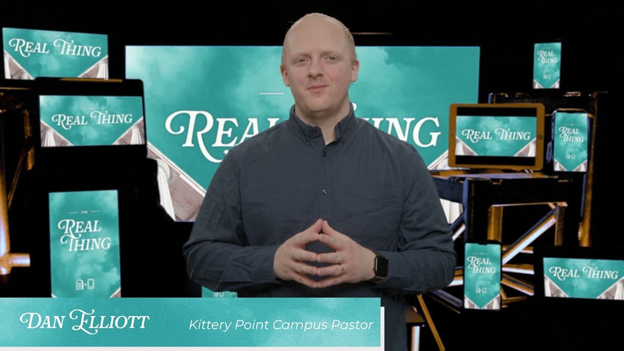 The Real Thing - Small Groups -  Week 3