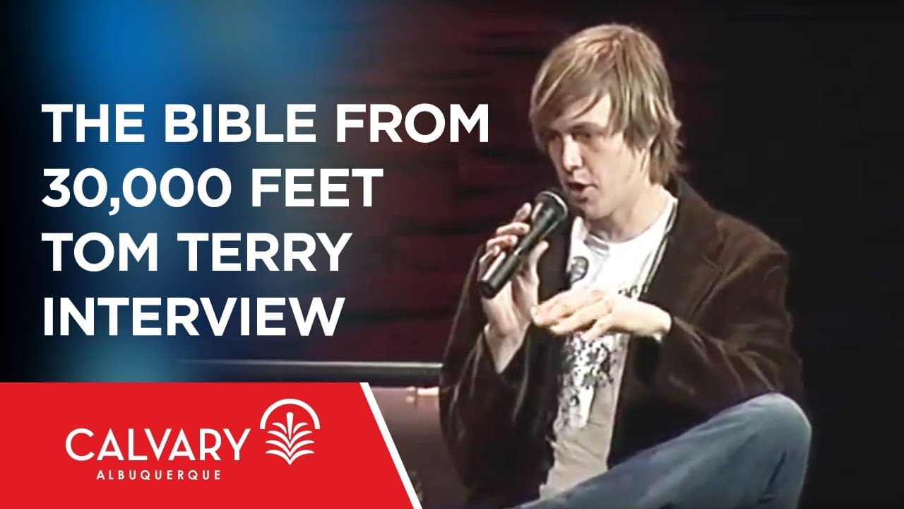 Tom Terry Interview - The Bible From 30,000 Feet