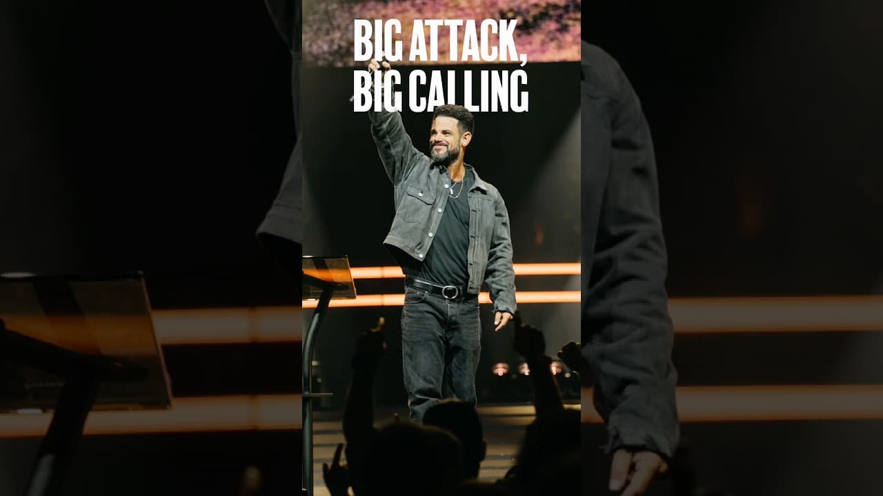 If hell is firing at you, you must be carrying something heaven put in you.