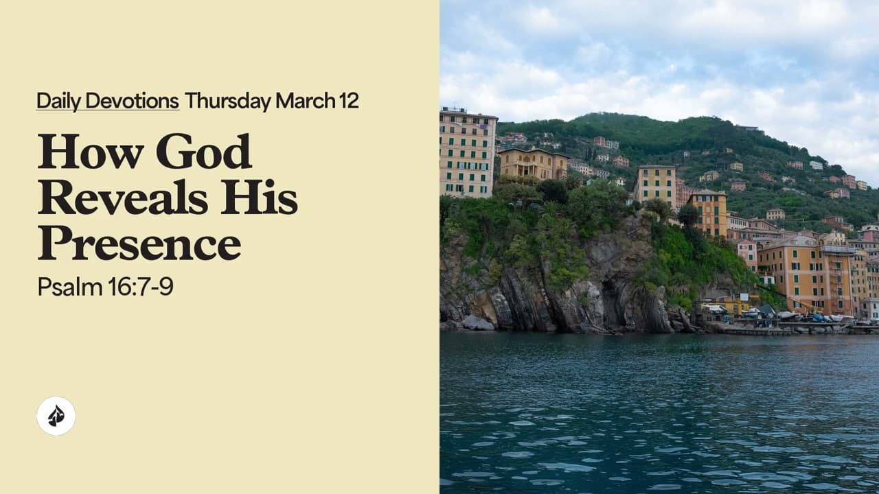 How God Reveals His Presence – Daily Devotional