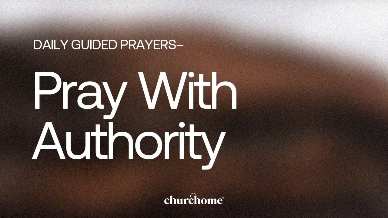 Pray With Authority