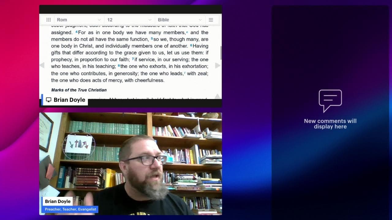 Look Like Jesus-Romans 12:3-8 "Gifts of Grace"