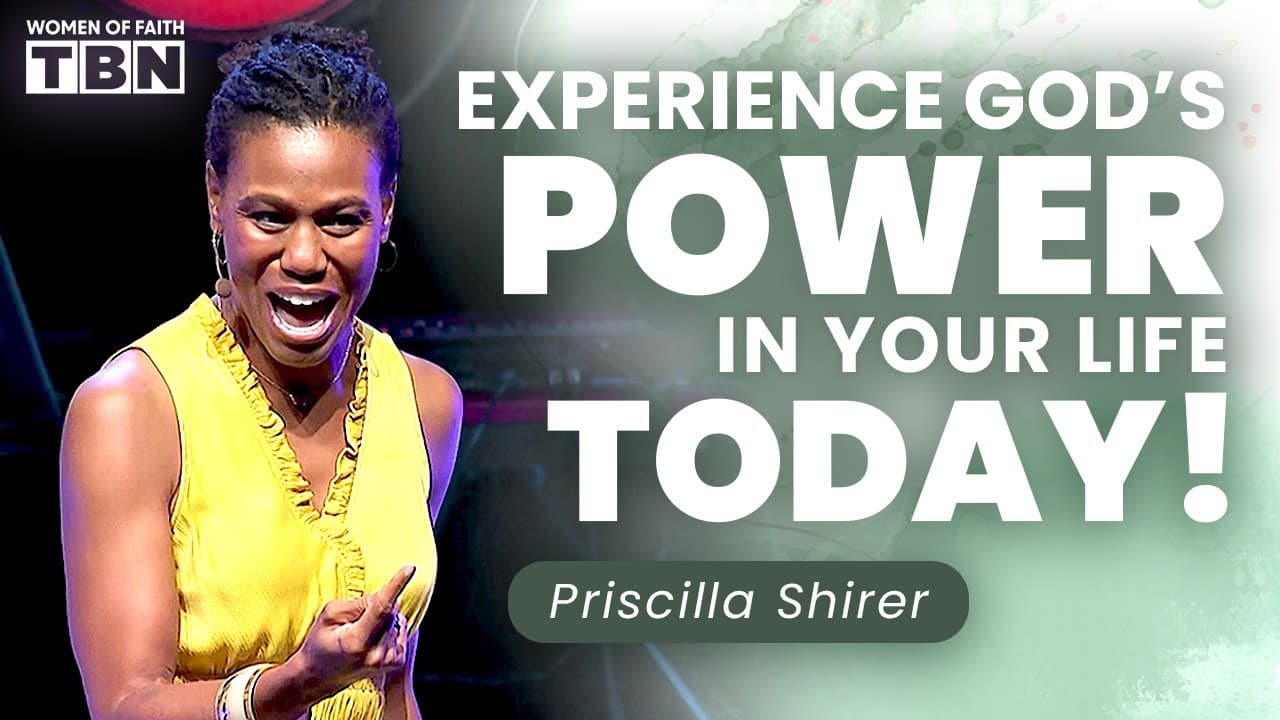 Priscilla Shirer: How to UNLOCK the Power of God in Your Life! | Women of Faith on TBN