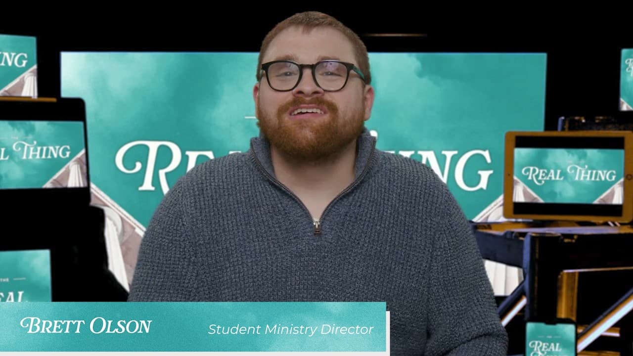 The Real Thing - Small Groups - Week 6