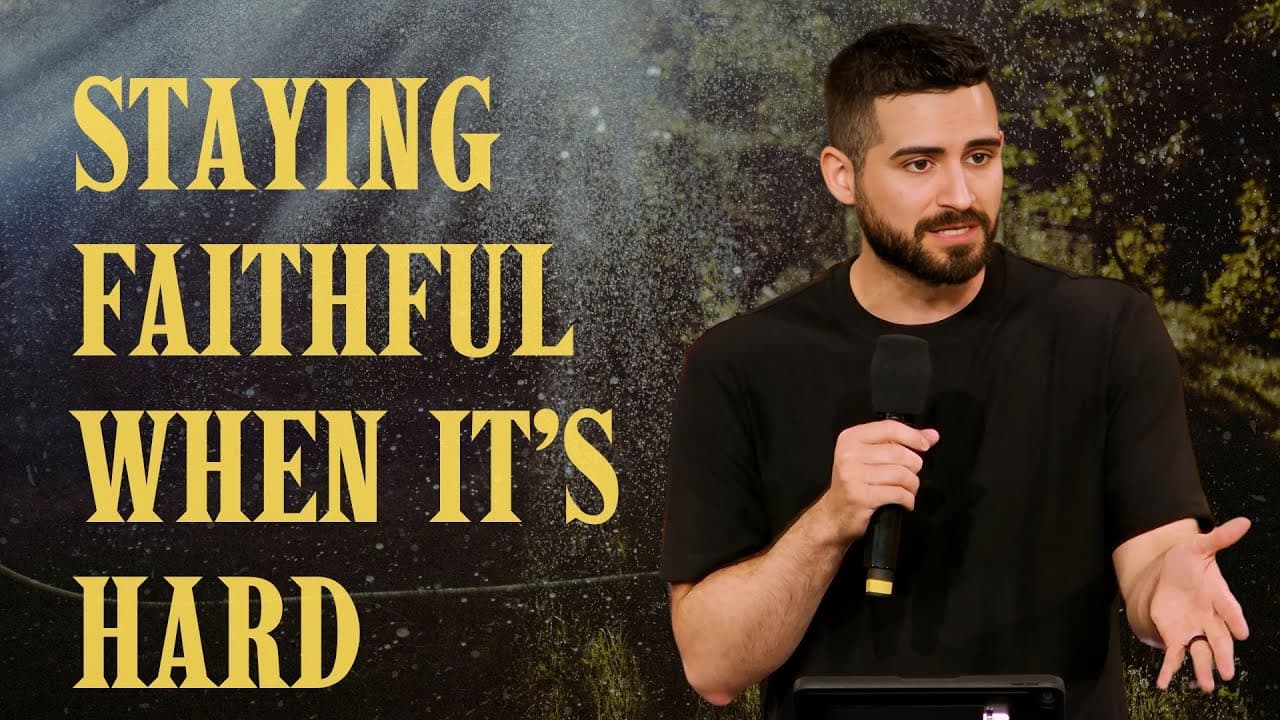 How To Stay Faithful When Others Fall Away  - Pastor Josiah Jobe | 2 Tim 1:13-18