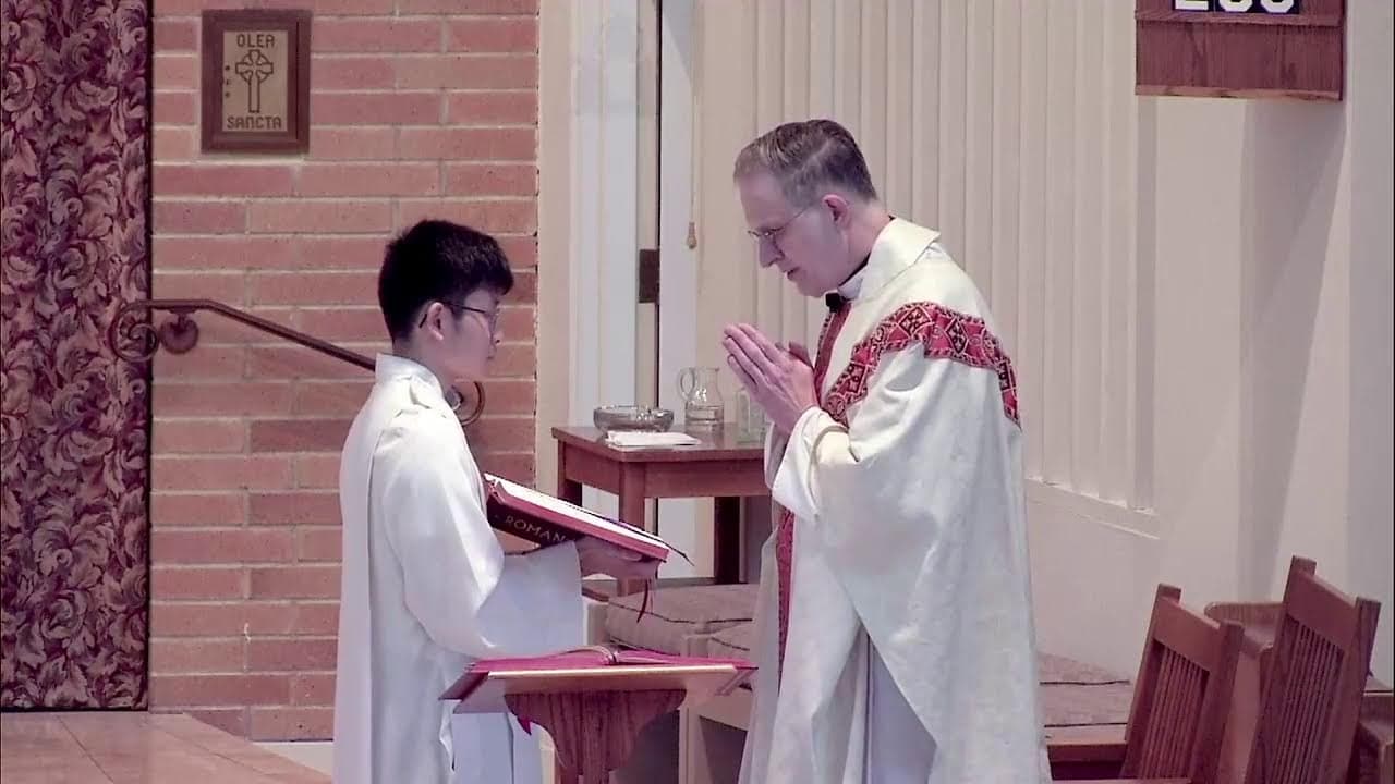 Saturday Mass: Saturday of the Fifth Week of Easter