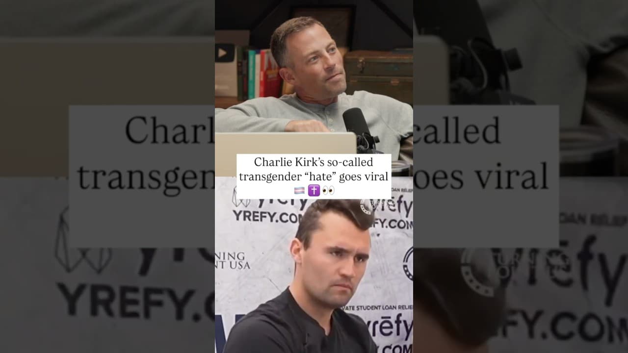 Charlie Kirk's so-called tr*nsgender "hate" goes *VIRAL*