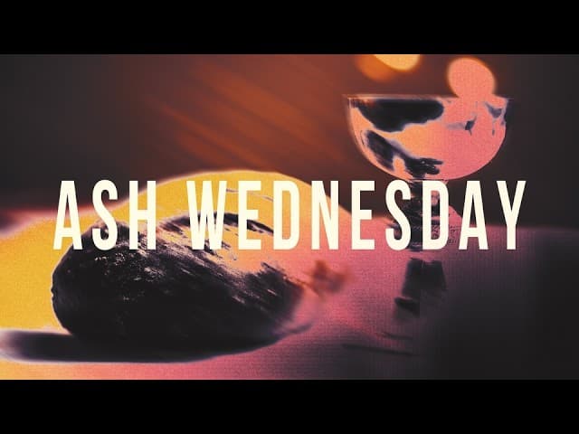 Ash Wednesday // Carter Lezman