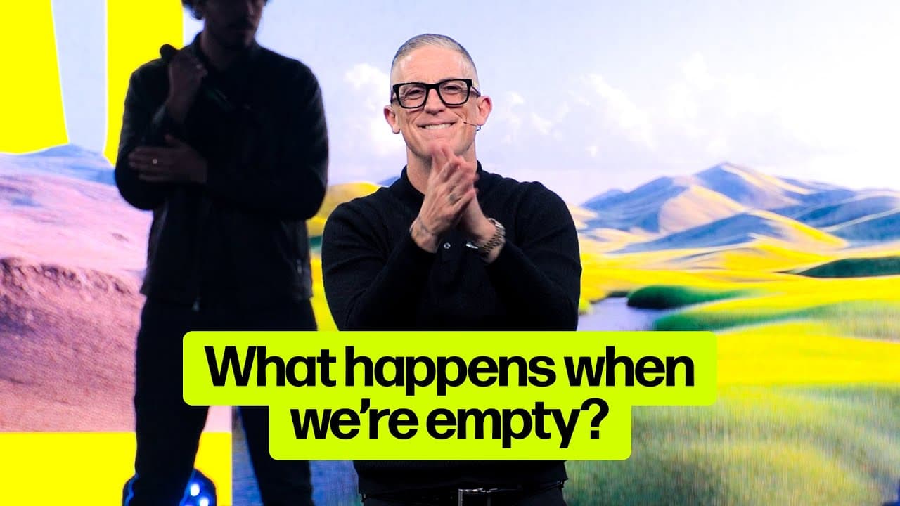 What does God do when we're empty?
