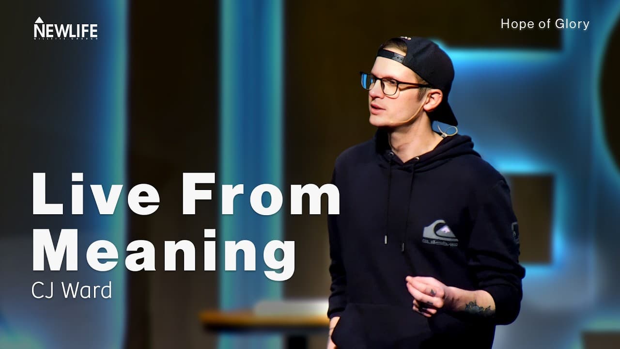 Live From Meaning | Hope Of Glory | CJ Ward