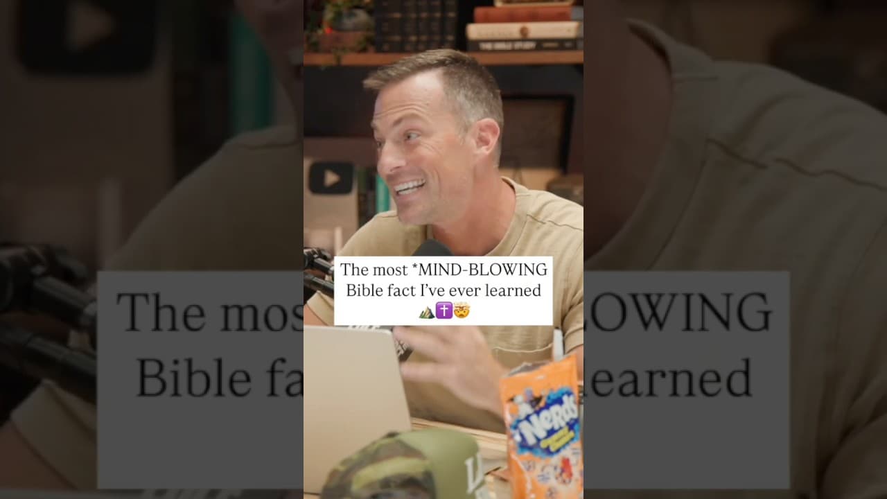 The most *MIND-BLOWING* Bible fact I've ever learned