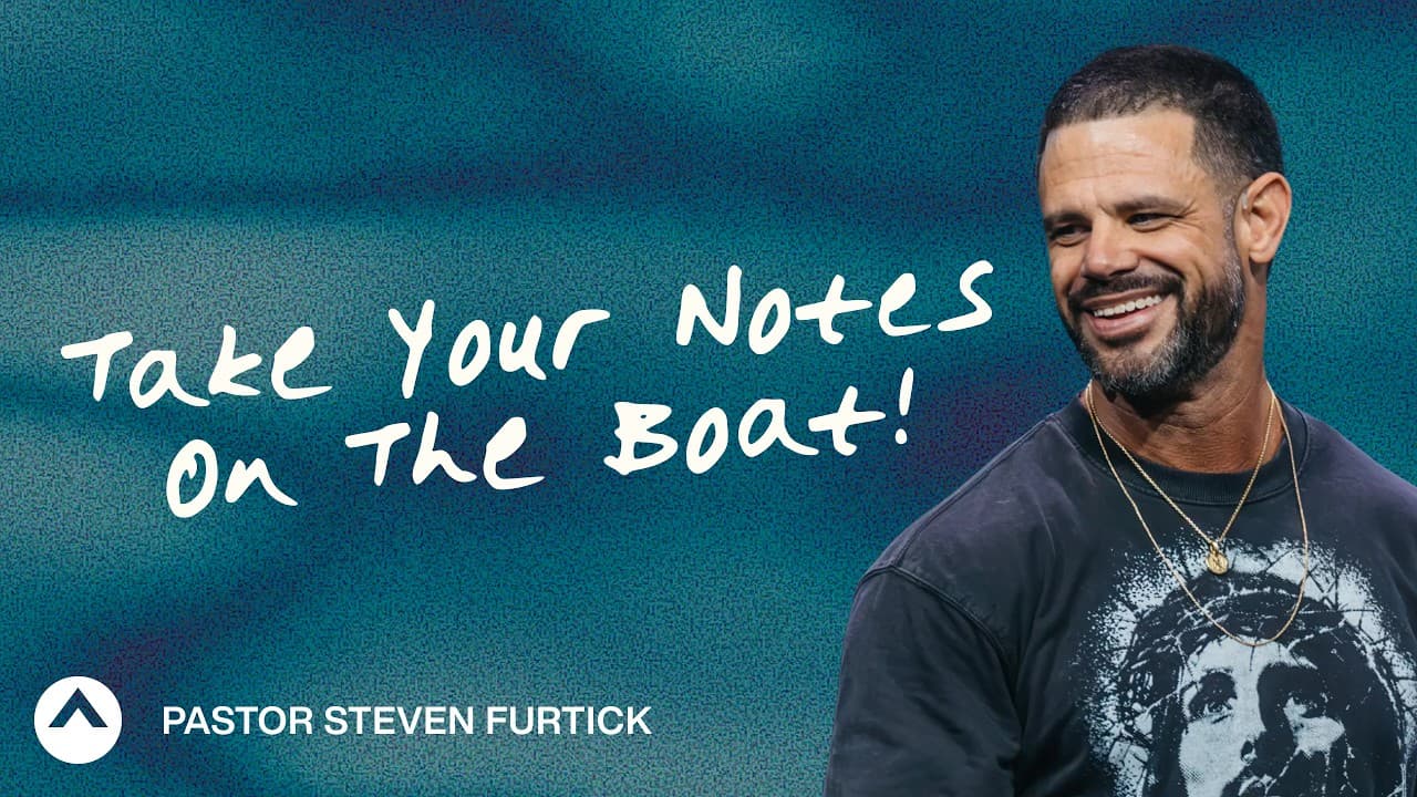 Take Your Notes On The Boat! | I Know That Voice | Steven Furtick | Elevation Church