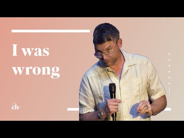 I Was Wrong // Judah Smith