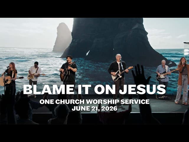 Blame It On Jesus... (Full Service)