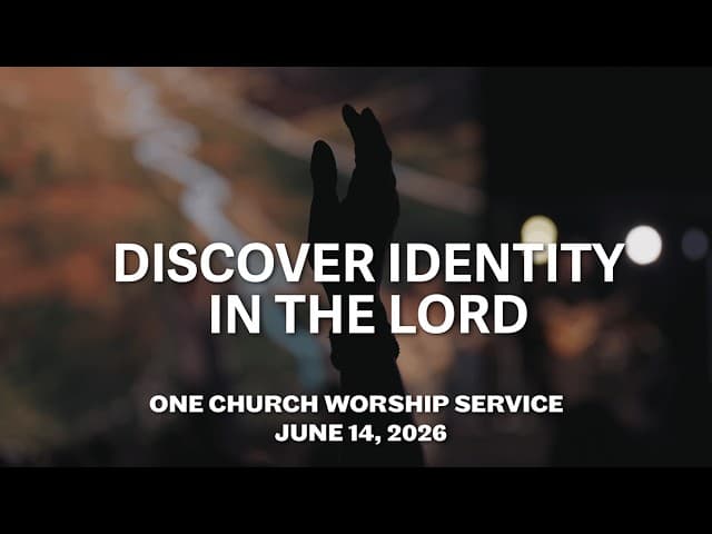 Discover Identity In The Lord | Bo Chancey (Full Service)