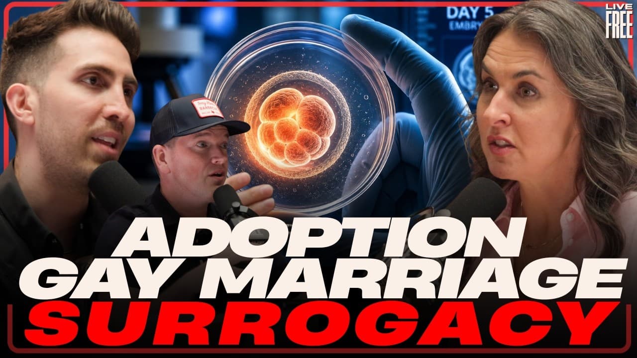 Children's Rights Advocate EXPOSES the Dark Side of Gay Marriage & IVF (ft. Katy Faust) | Live Free