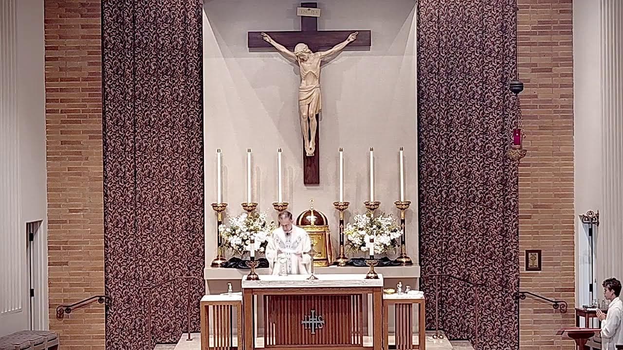 Saturday Mass:Memorial of the Most Holy Name of Mary