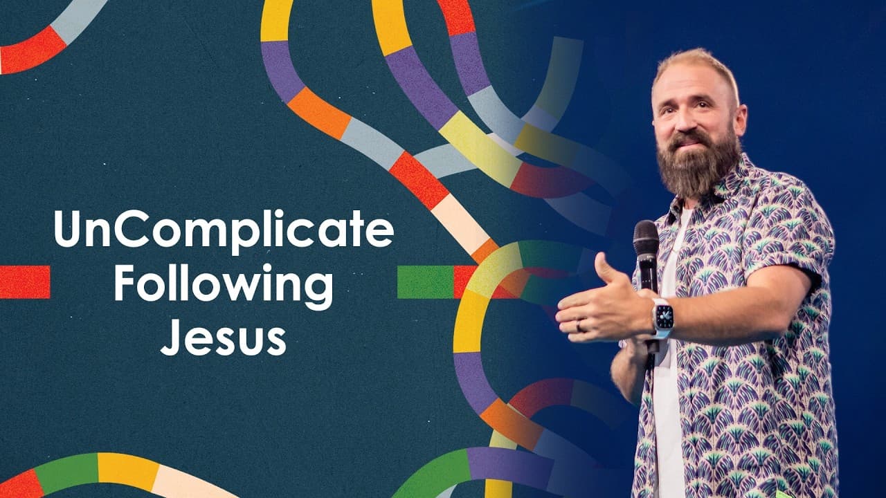 Uncomplicate Following Jesus