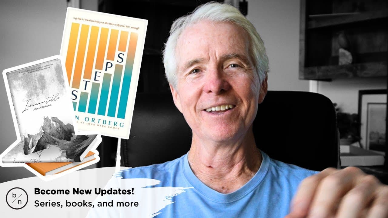 John Ortberg shares what's coming next at Become New