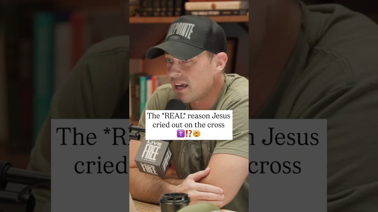 The *REAL* reason Jesus cried out on the cross... WOW
