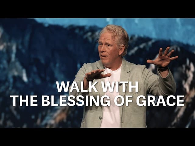 Walk with the blessing of Grace.