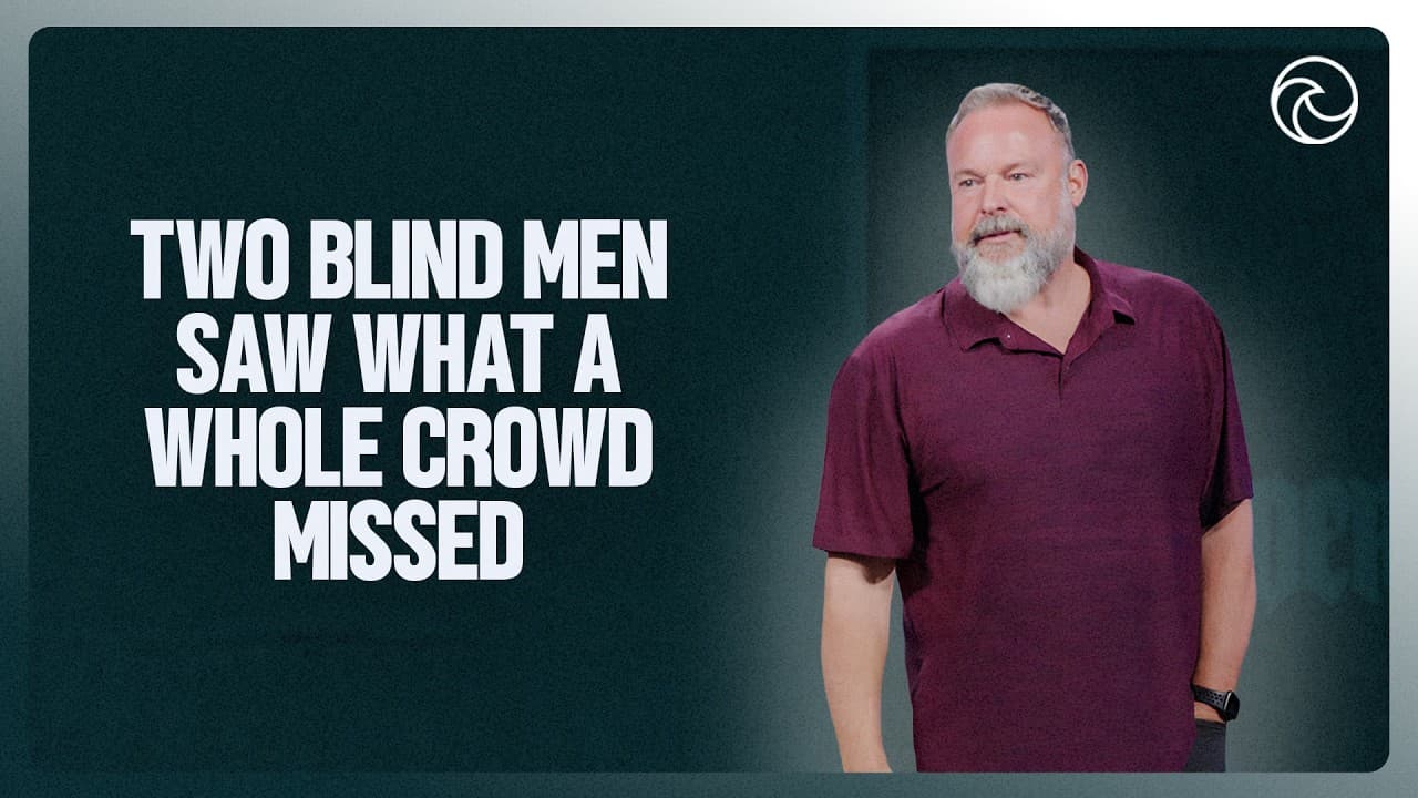 Two Blind Men Saw What A Whole Crowd Missed