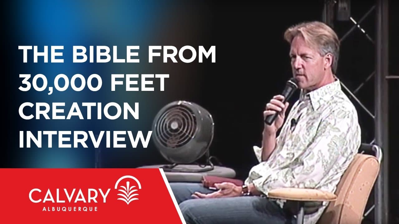 Creation Interview - The Bible From 30,000 Feet