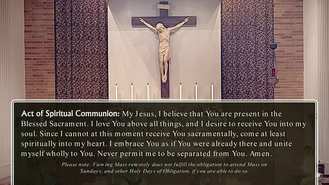Monday Mass: Monday of the Sixth Week of Easter