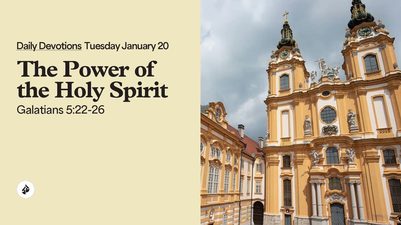 The Power of the Holy Spirit – Daily Devotional