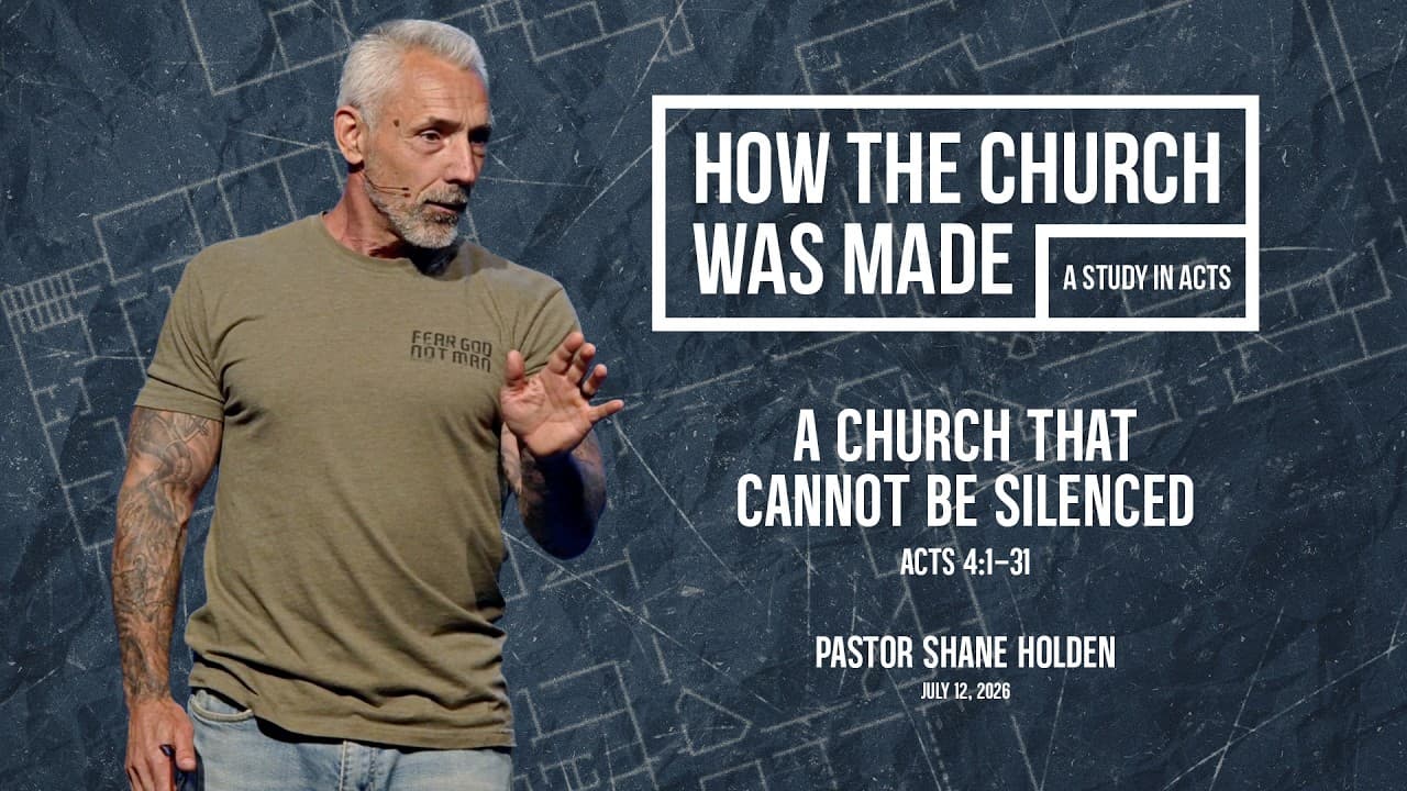A Church That Cannot Be Silenced - Pastor Shane Holden