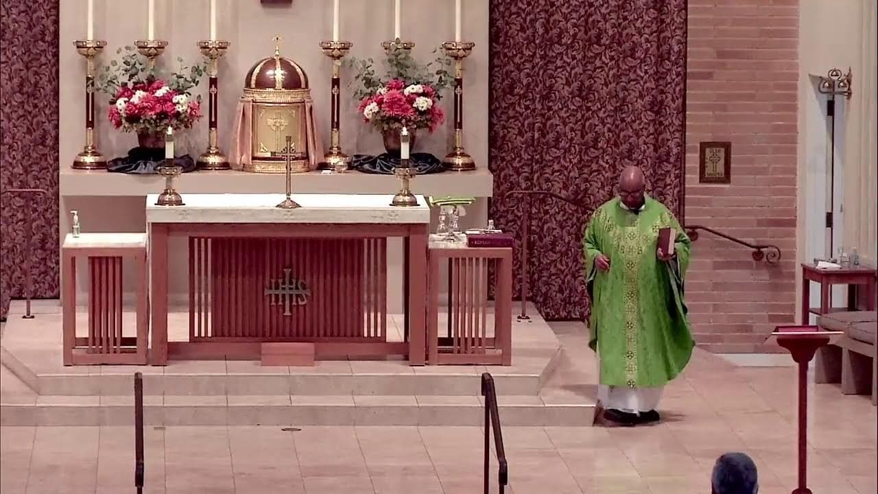 Monday Mass: Monday of the Thirtieth Week in Ordinary Time