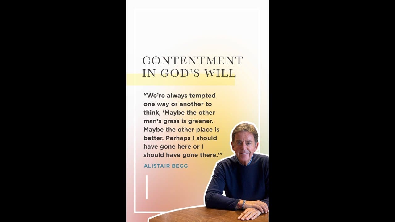 Contentment in God's Will