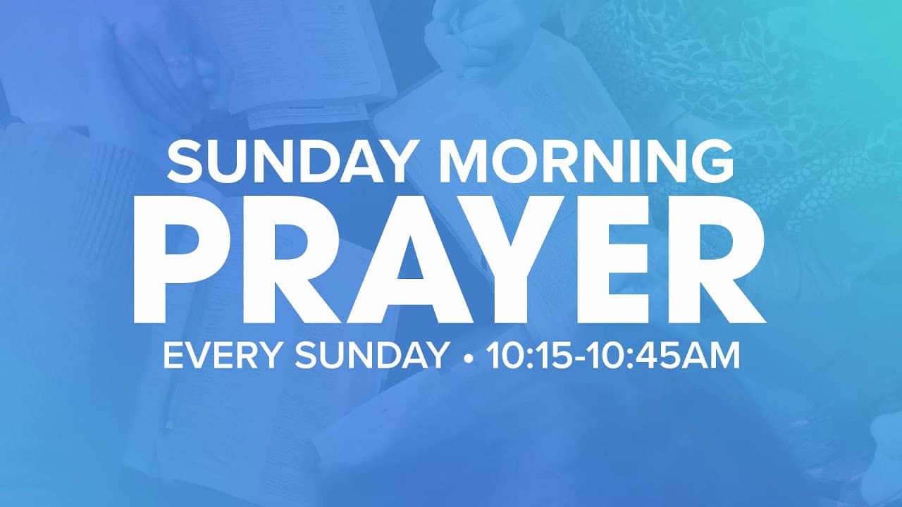 Sunday Morning Service