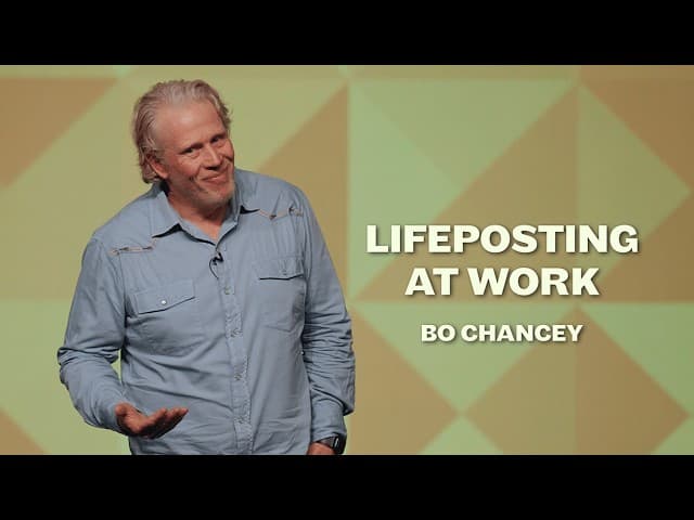 Lifeposting At Work | Bo Chancey
