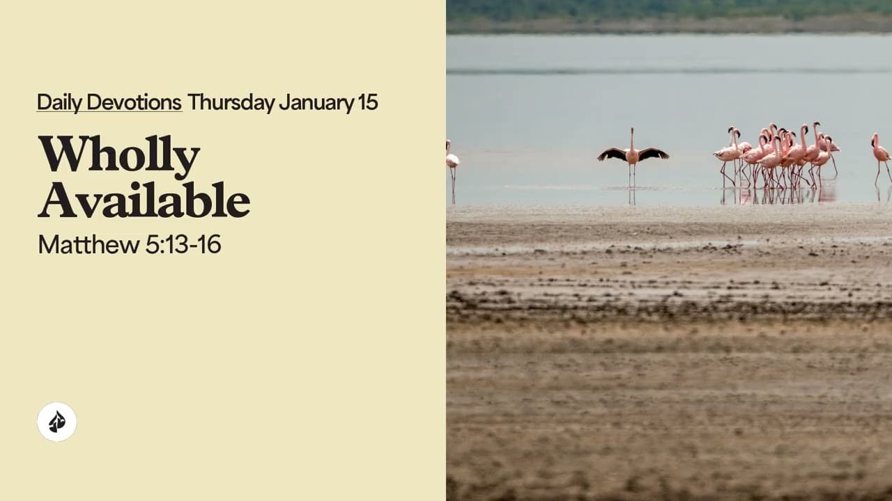 Wholly Available – Daily Devotional