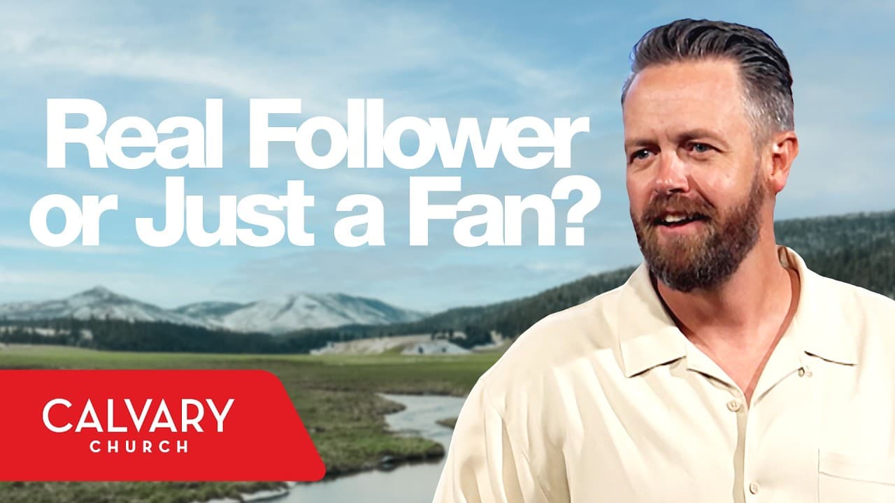 More Than a Fan - Mark 3:7-12 - Nate Heitzig